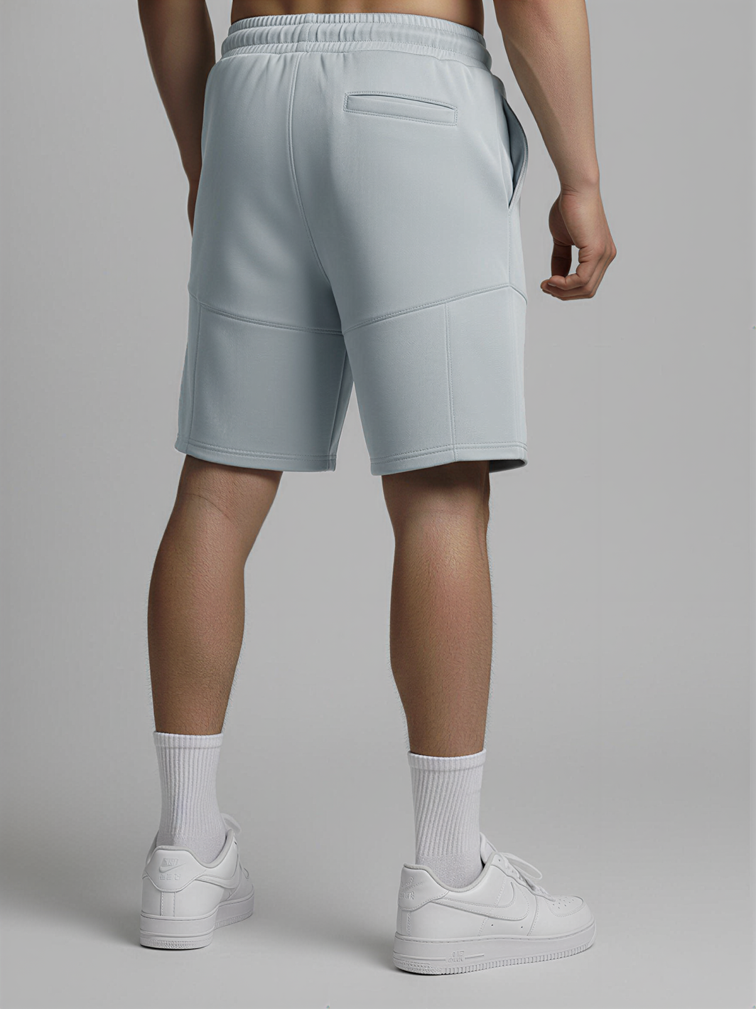 Nimbus Paneled 7" Shorts | Cloud
