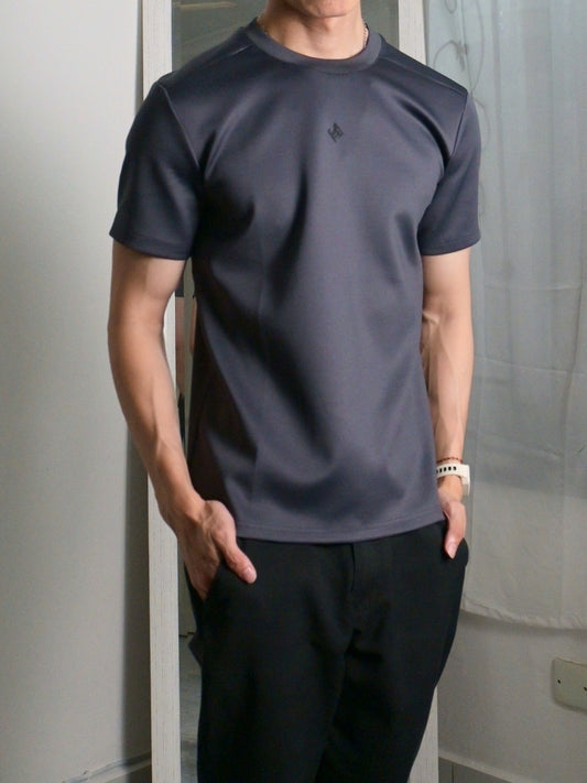 Nimbus Regular Core Tee | Charcoal