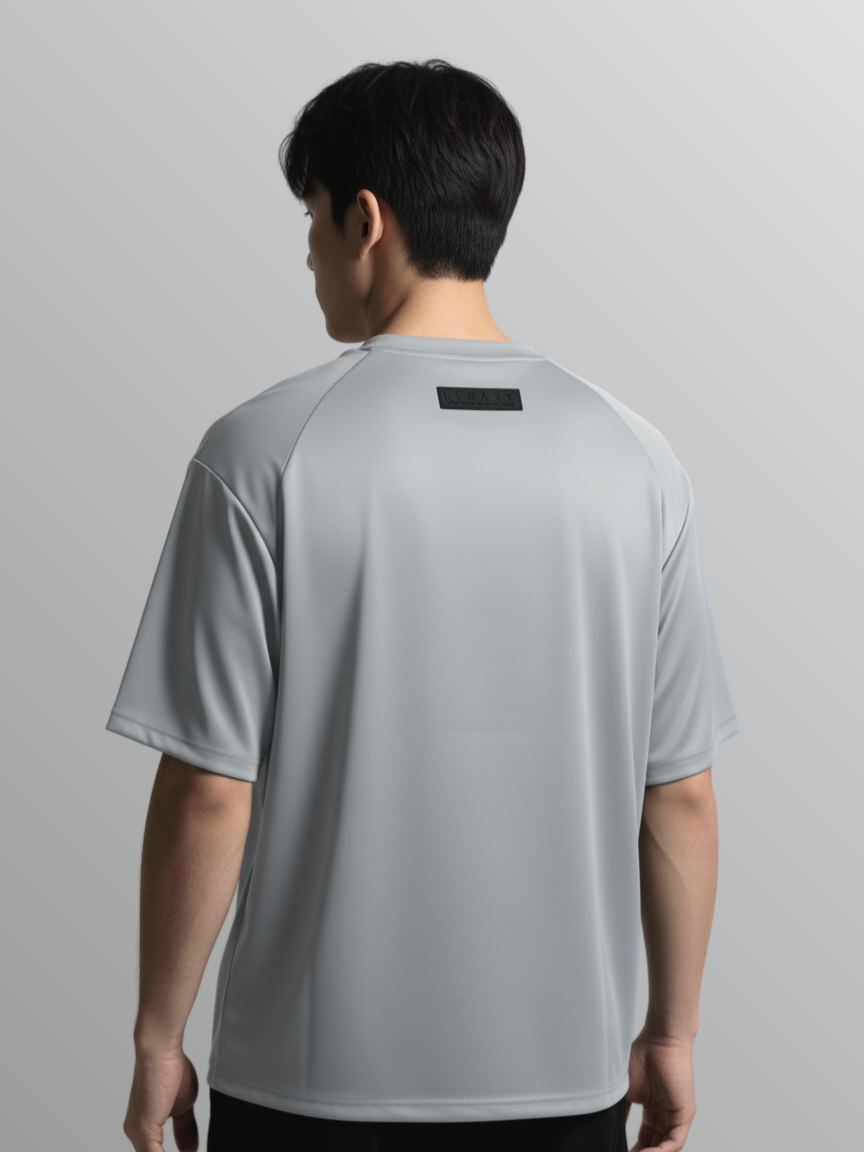 Nimbus Oversized Arc Tee | Cloud