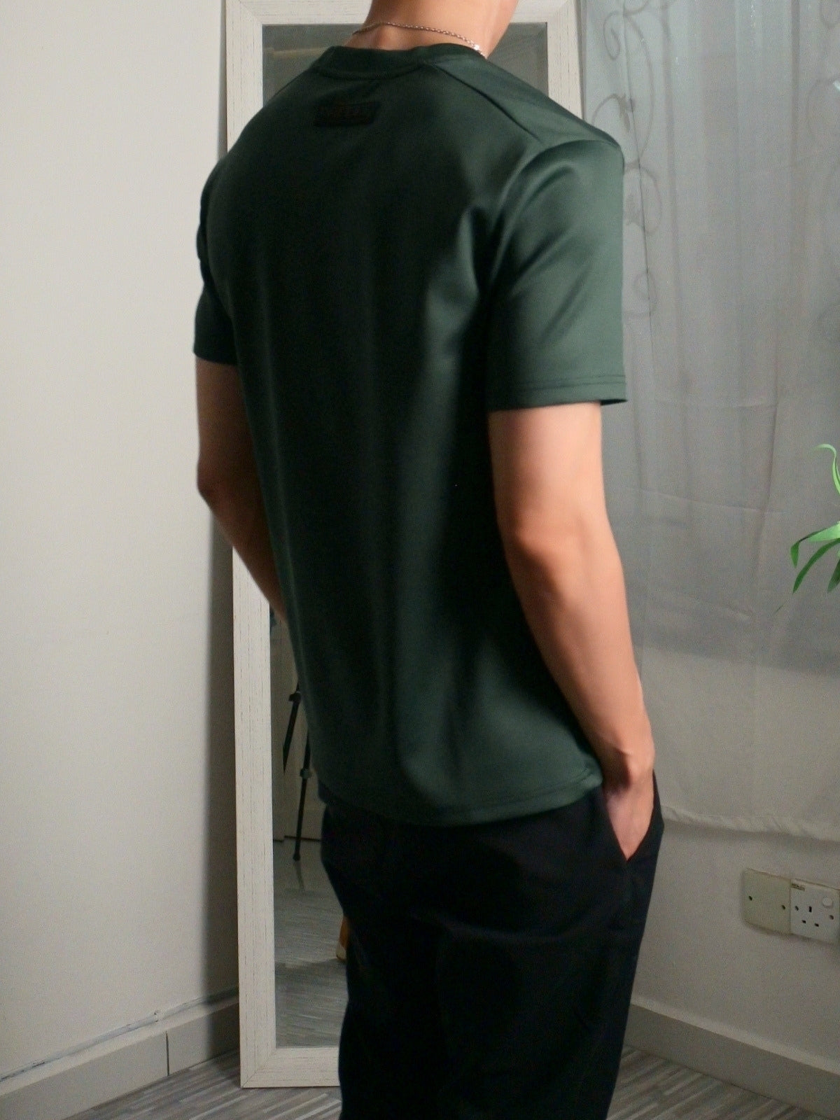 Nimbus Regular Core Tee | Dark Green