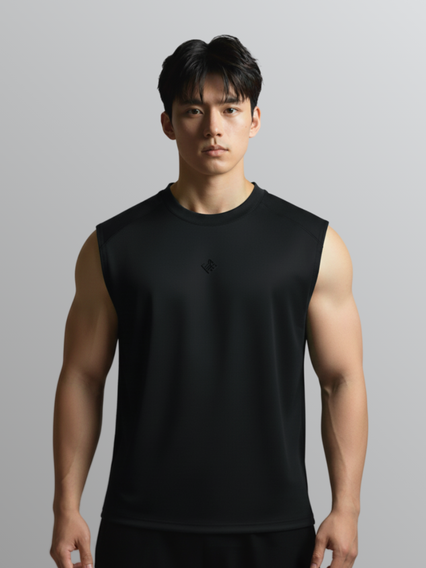 Nimbus Regular Arc Vest | Black