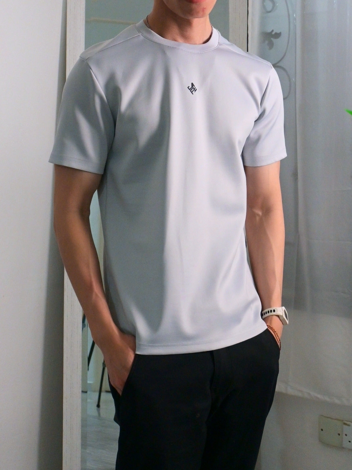 Nimbus Regular Core Tee | Cloud
