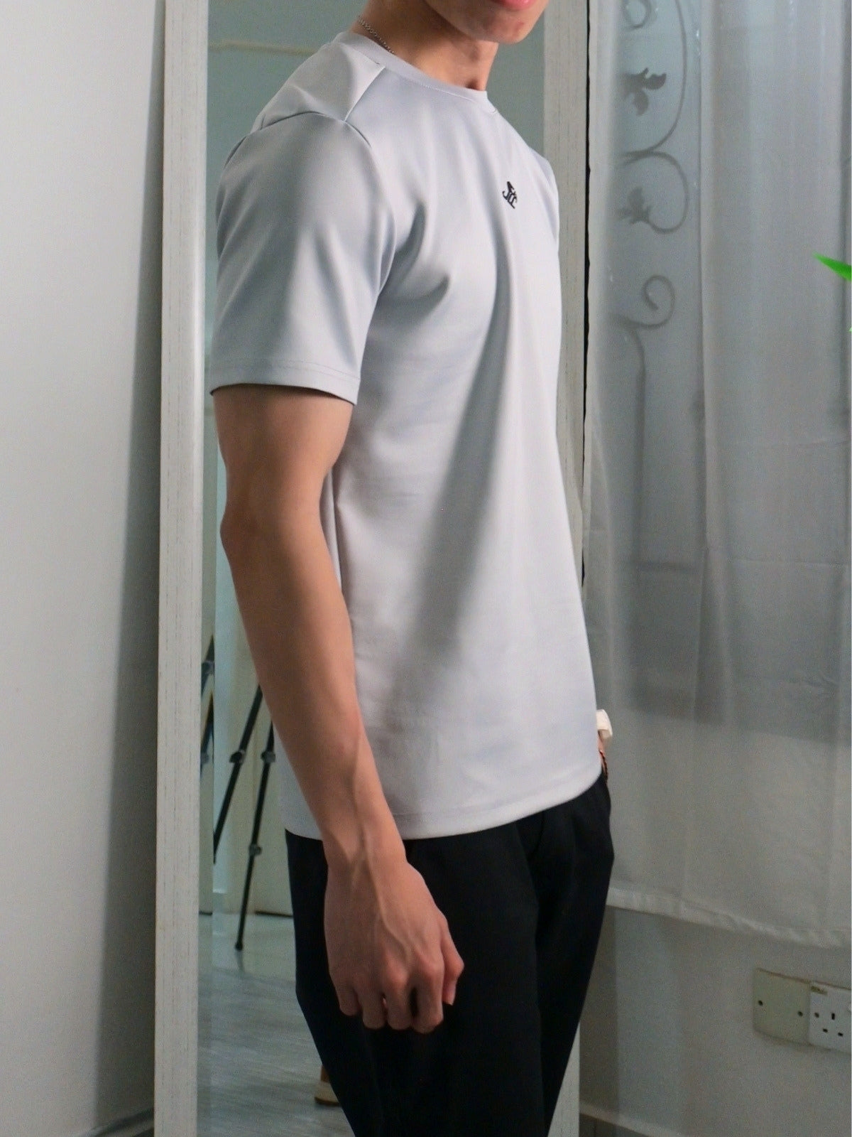 Nimbus Regular Core Tee | Cloud