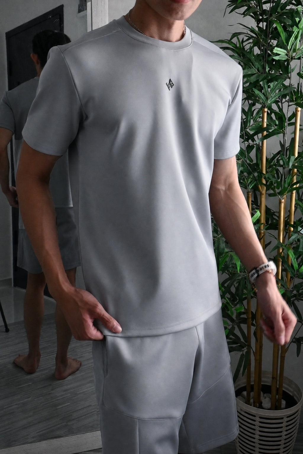 Nimbus Regular Core Tee | Cloud