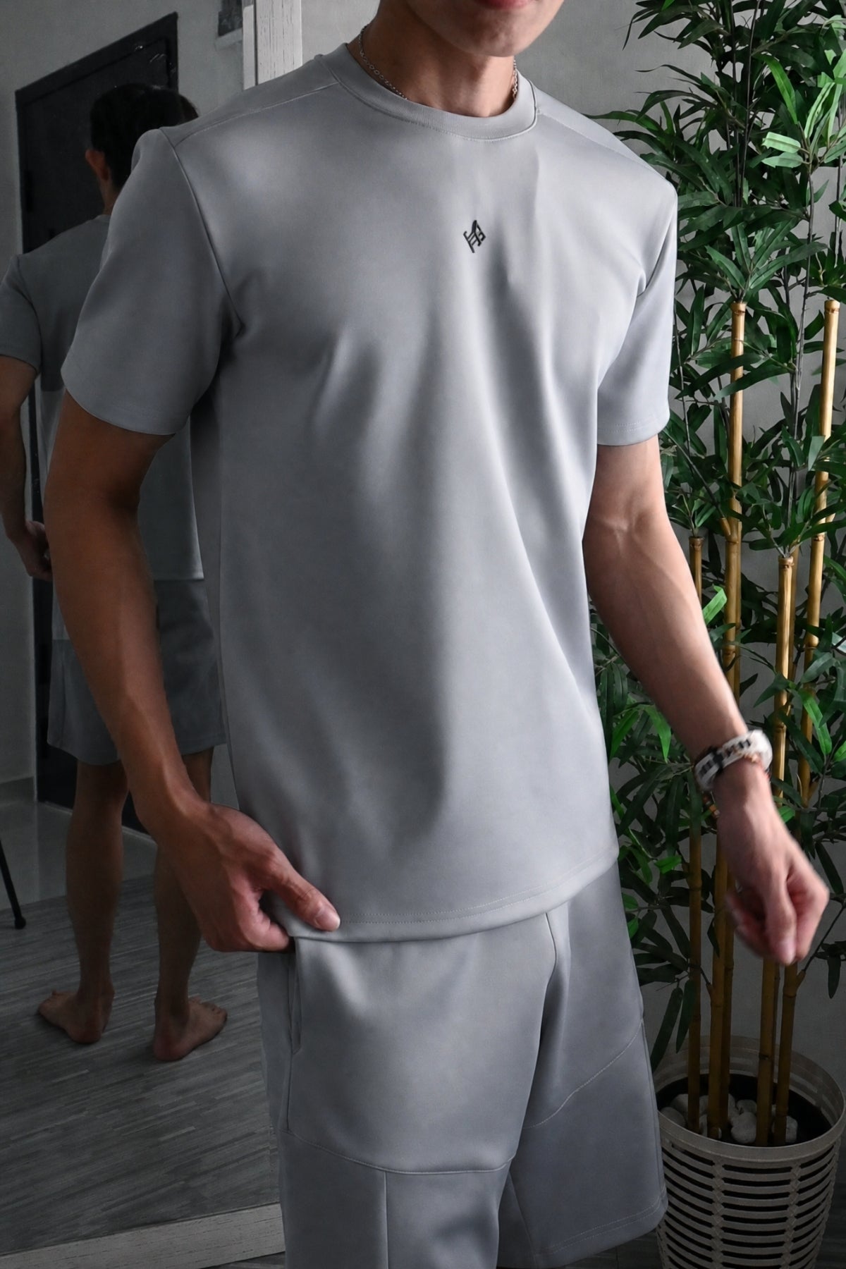 Nimbus Regular Core Tee | Cloud