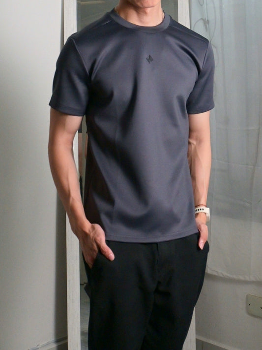 Nimbus Regular Core Tee | Charcoal