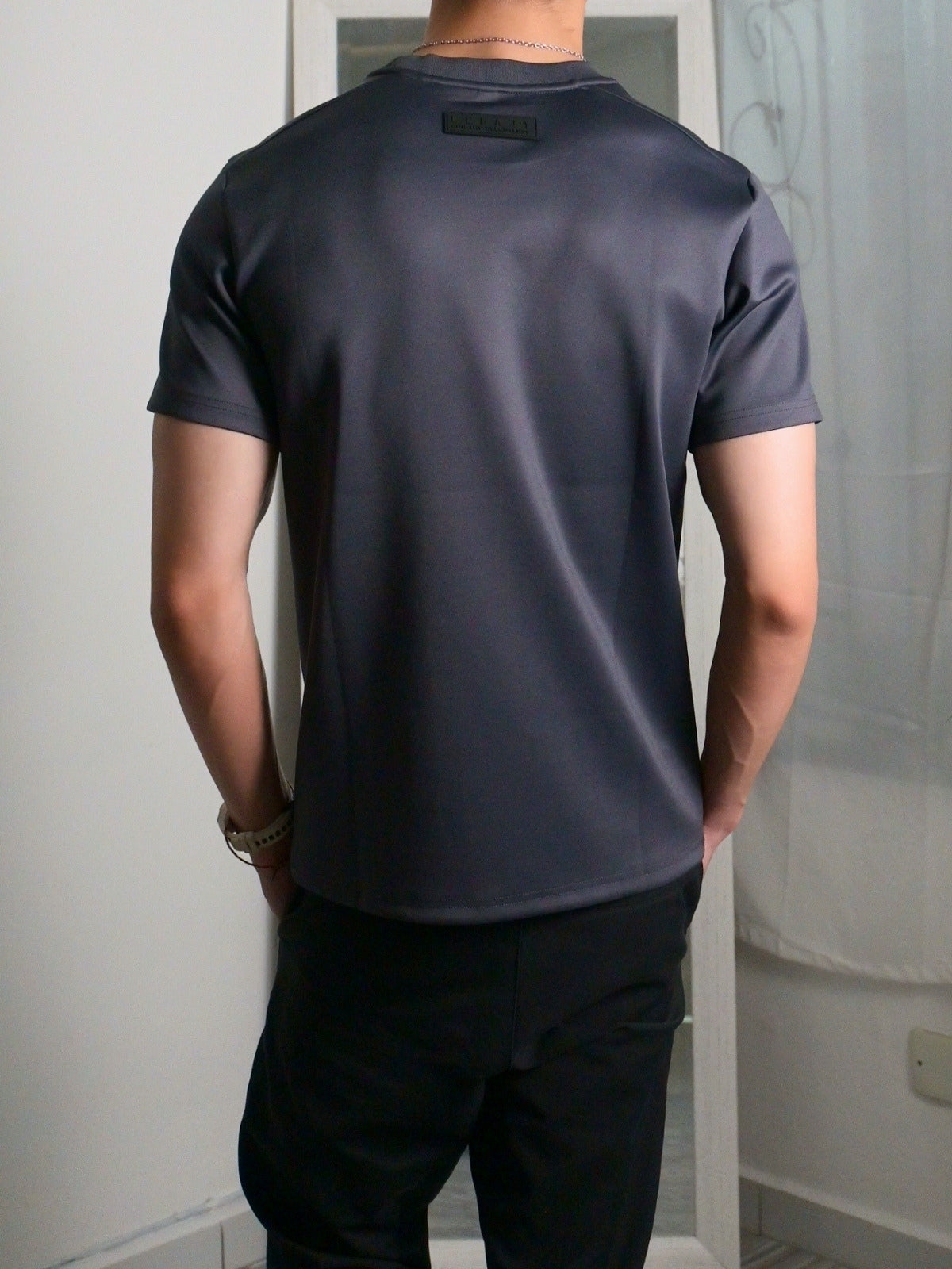 Nimbus Regular Core Tee | Charcoal