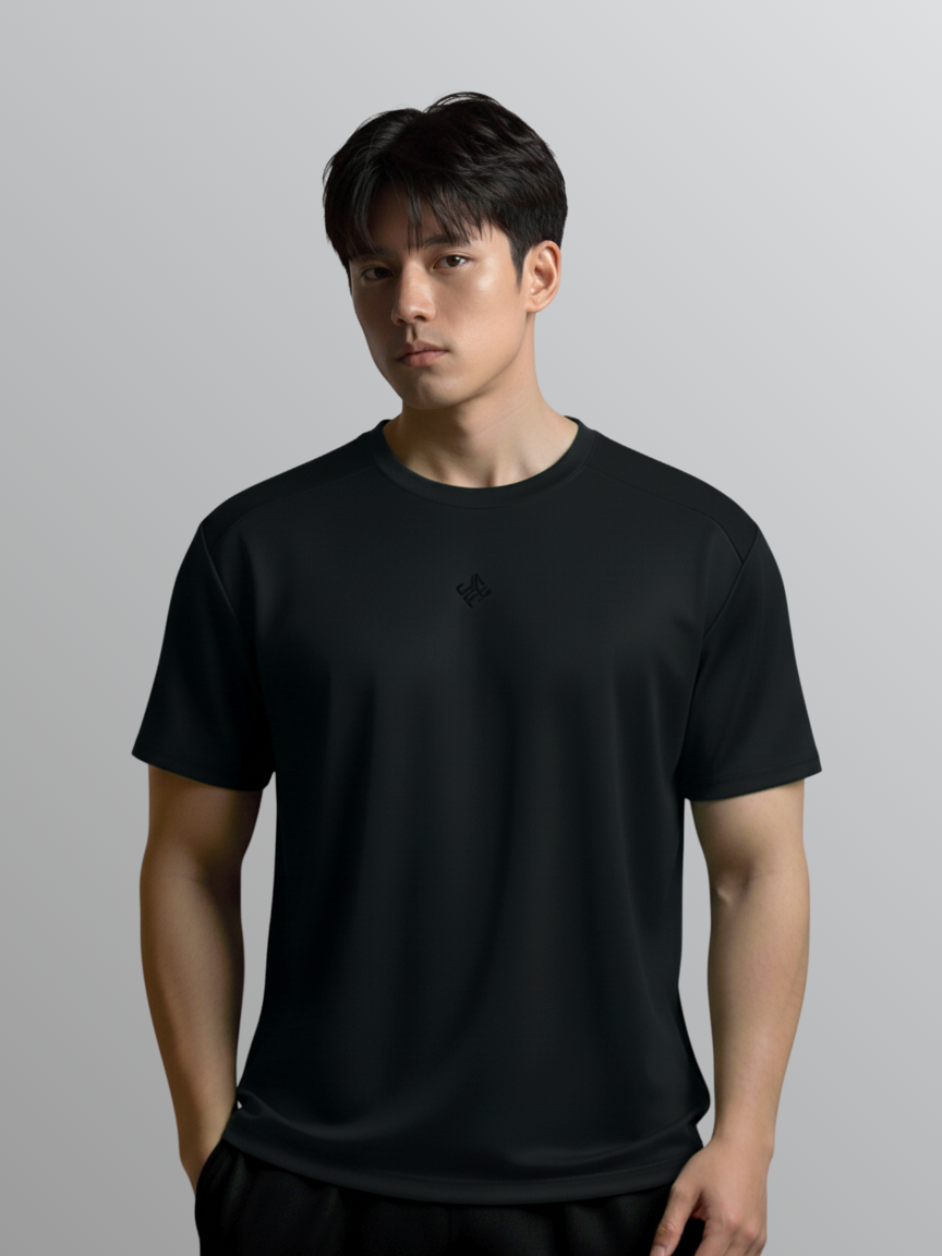 Nimbus Regular Core Tee | Black