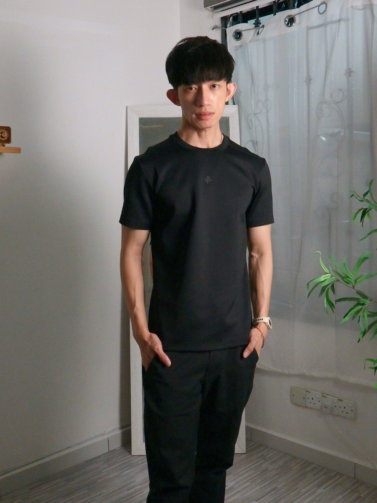 Nimbus Regular Core Tee | Black