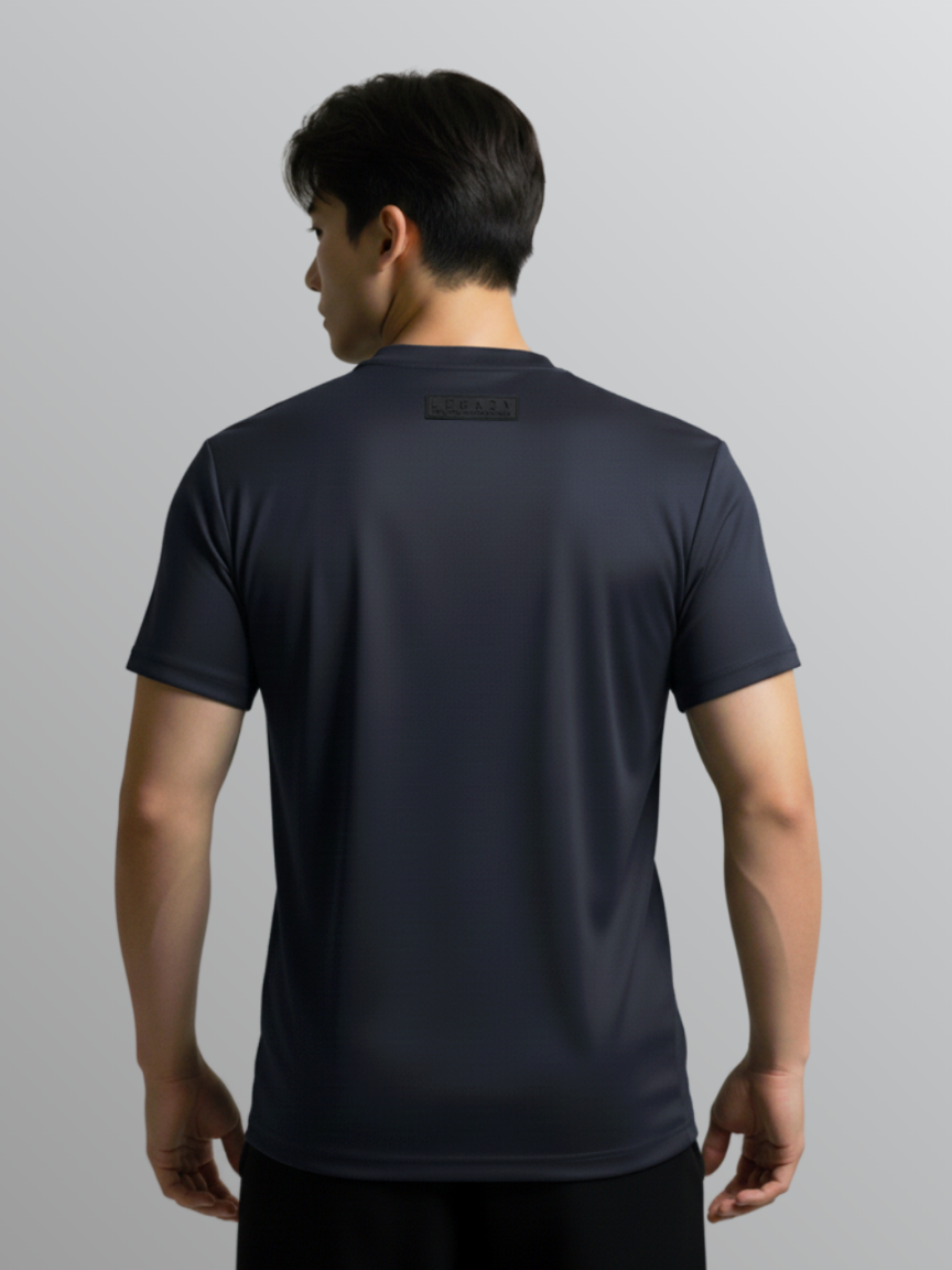 Nimbus Regular Core Tee | Charcoal