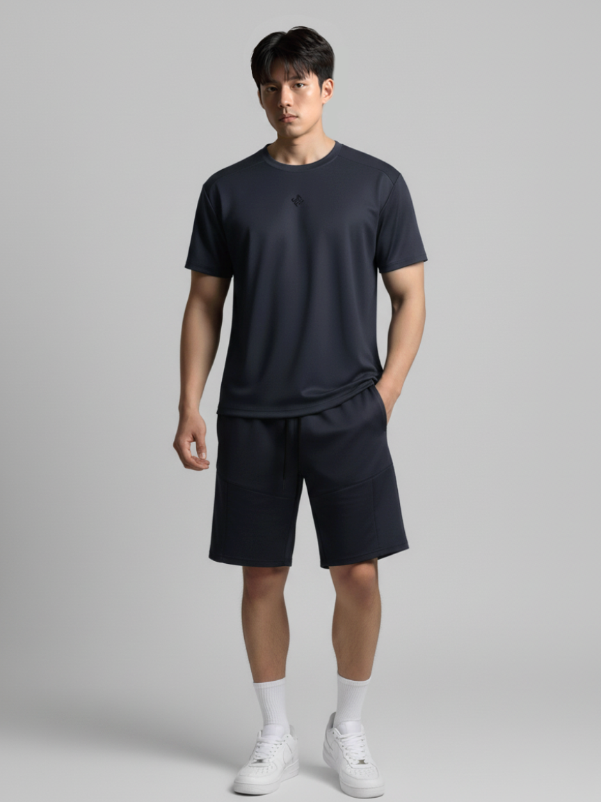 Nimbus Regular Core Tee | Charcoal