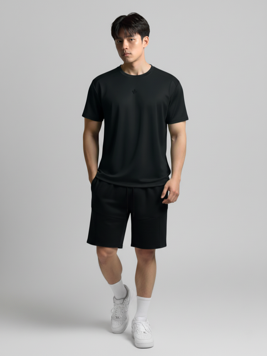 Nimbus Regular Core Tee | Black