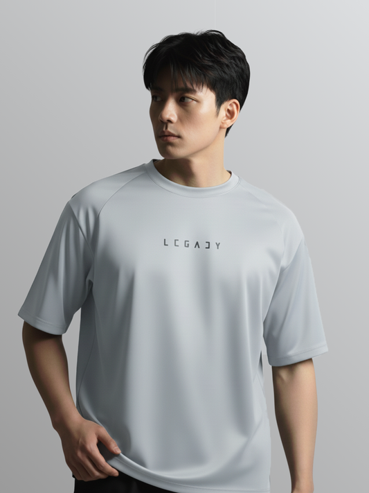 Nimbus Oversized Arc Tee | Cloud