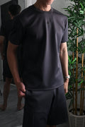Nimbus Regular Core Tee | Charcoal