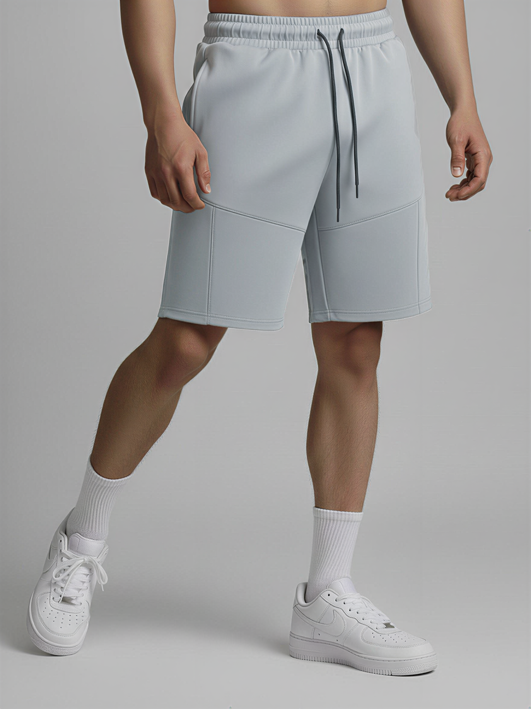 Nimbus Paneled 7" Shorts | Cloud