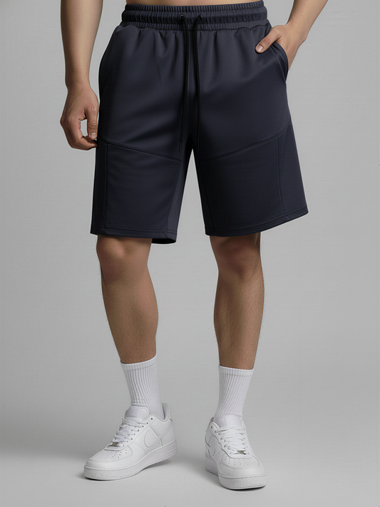 Nimbus Paneled 7" Shorts | Charcoal