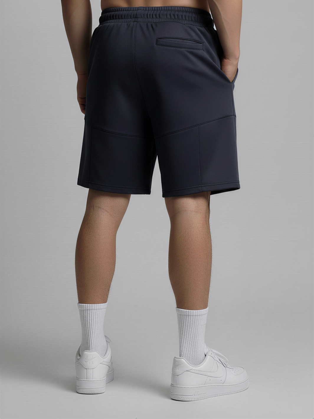 Nimbus Paneled 7" Shorts | Charcoal