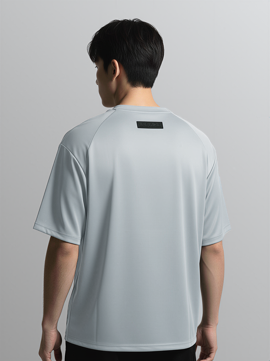 Nimbus Oversized Arc Tee | Cloud