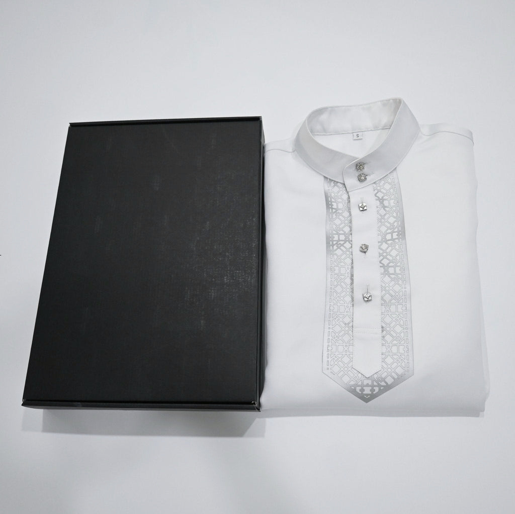 Baju Hasan | White