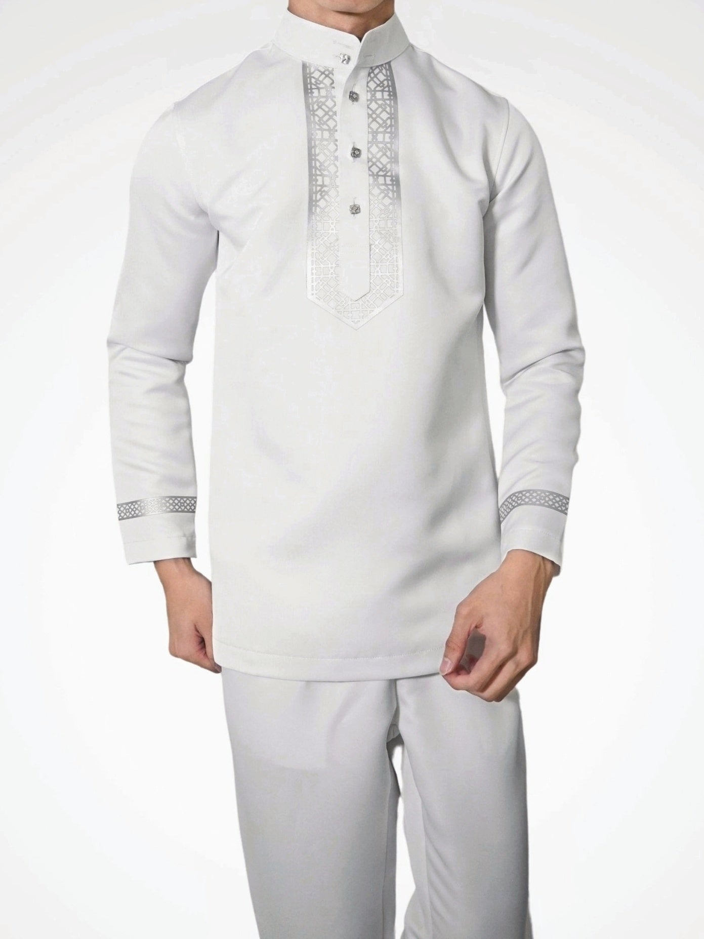 Baju Hasan | White