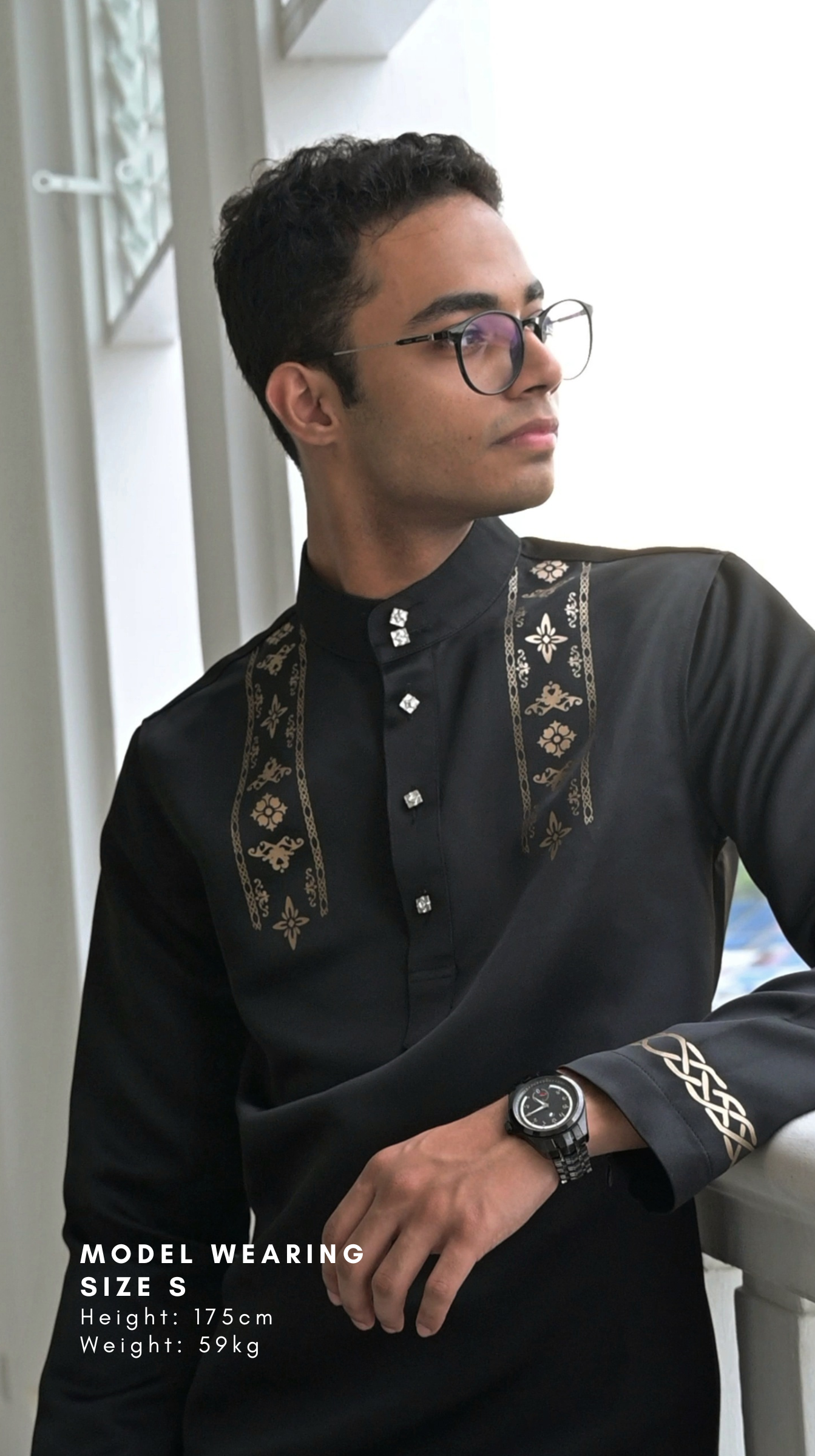 Baju Farhan | Black