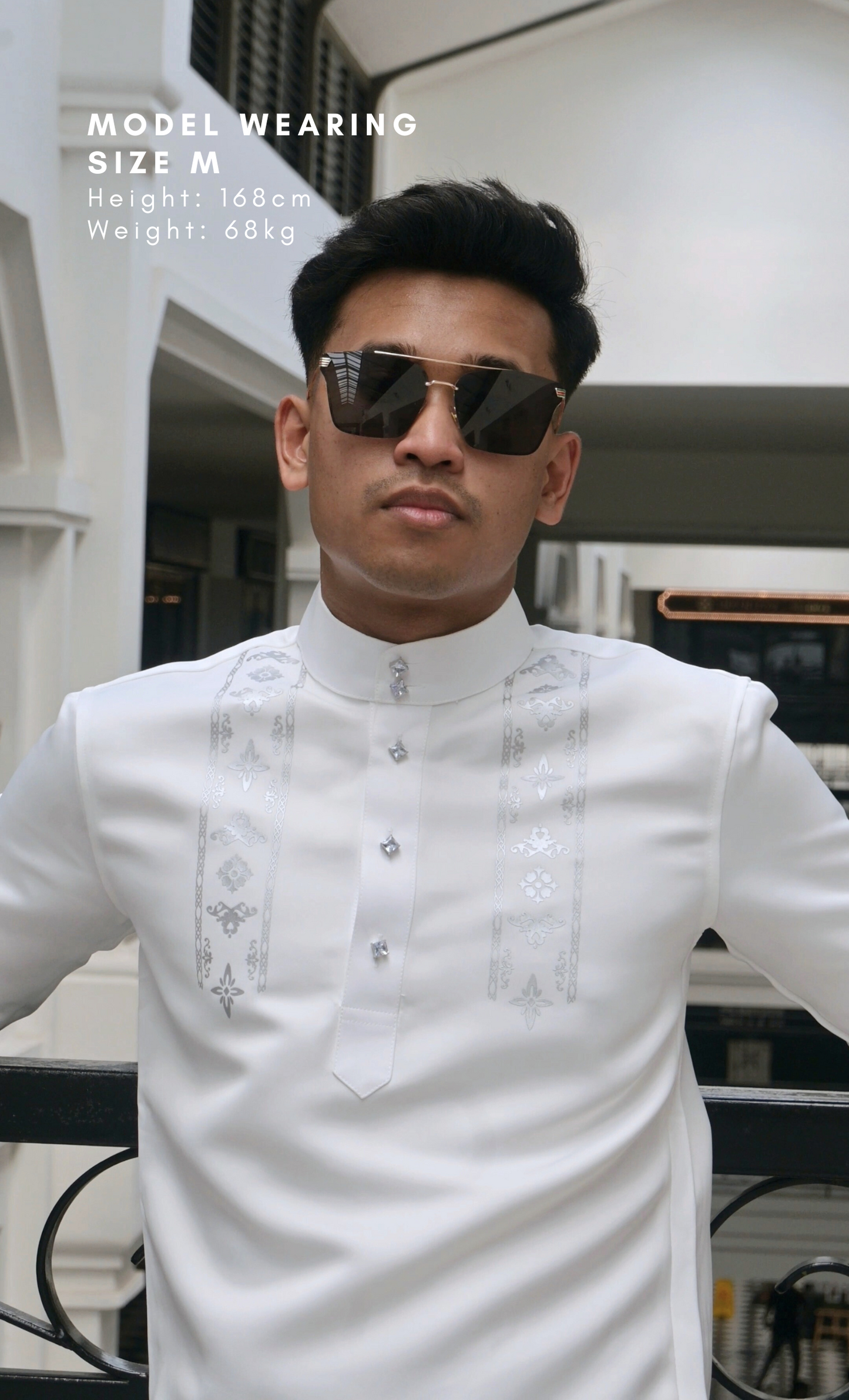 Baju Farhan | White